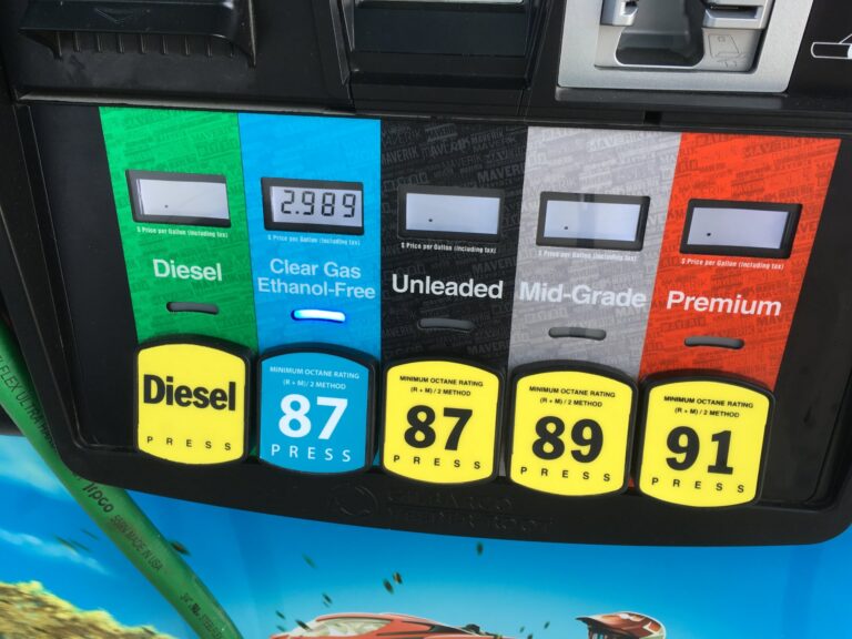 non ethanol gas prices near me